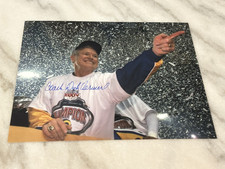 St. Louis Rams DICK VERMEIL Signed 8x10 KURT WARNER Photo NFL HOF AUTOGRAPH 1B