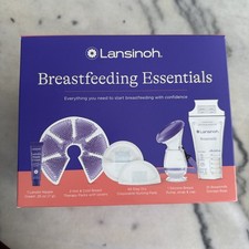 LANSINOH BREASTFEEDING ESSENTIALS KIT BRAND NEW 09/2028