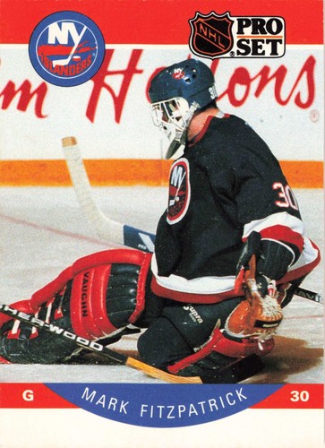 1990 Pro Set Mark Fitzpatrick #181 card
