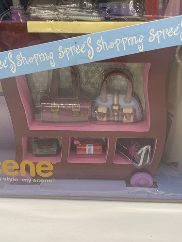 NIB 2004 My Scene Shopping Spree Kenzie Mall Must Haves Barbie Doll Playset - Picture 5 of 8
