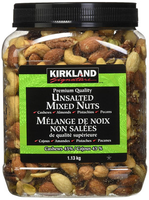 Signature Extra Fancy Unsalted Mixed Nuts 2.5 (LB)