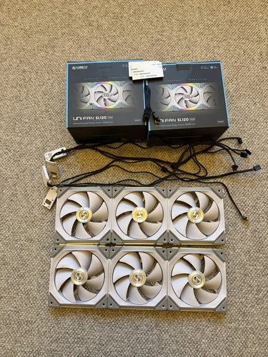 Lian Li Uni Fan SL120 RGB 120mm white (READ DESC)