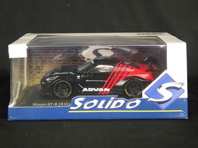 Solido 1:43 Nissan GT-R (R-35) w/LibertyWalk Body Kit LBWK S4311204 BRAND NEW