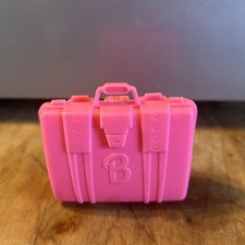 Barbie Doll Hot Pink Suitcase Luggage Fashion Accessory Item 1989