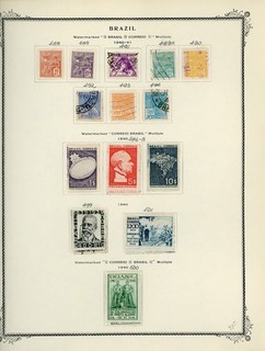 BRAZIL Selections on Scott Specialty Album Page Lot #25 SEE SCAN $$$