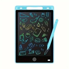 8.5 Inch LCD Writing Tablet for Kids Sketch Drawing Pad Doodle Board Light Blue