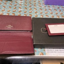 Coach COACH long wallet thin Excellent price reduced