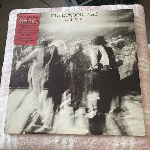 Fleetwood Mac - Live Vinyl Record FIRST UK Pressing BLACK 1980