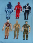 GI G.I. Joe gijoe figure lot #616 Duke Jinx Falcon Sgt. Slaughter FREE SHIP