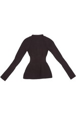 ALEXANDER WANG BLACK COTTON SWEATER UK 6
