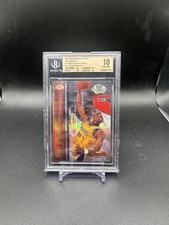 1997-98 Bowmans Best KOBE BRYANT #T4 Techniques Atomic Refractor BGS PRISTINE 10