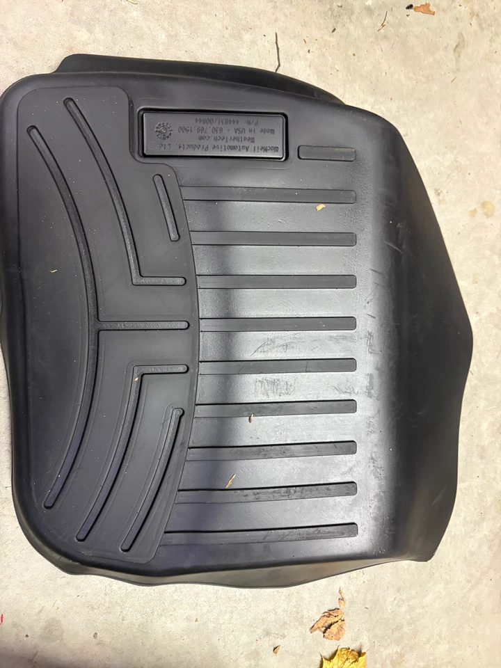 Alfombrillas WeatherTech para todo tipo de clima para Ford Fusion 2017 solo delanteras Foto 3 de 4