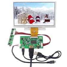 7" 7 inch 1024x600 400nit 50 pins IPS LCD Screen and Controller Board,with Mi...