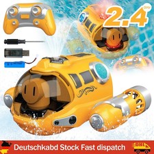 2.4GHz Ferngesteuertes Boot Doppelpropeller Fernsteuerung Schwimmbad Spielzeug