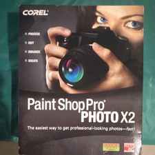 Corel Paint Shop Pro Photo X2 Photo Editing CD for Windows Vista/XP English