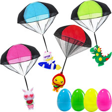 Easter Basket Stuffers Essentials, Easter Egg Fillers - 4PCS Prefilled Easter Eg