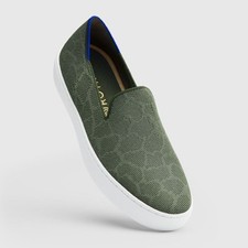 Rothy's Green Slip-On Sneakers