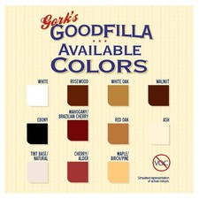 Water-Based Wood Grain Filler - White Oak