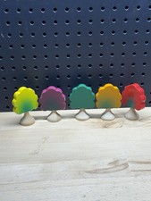 Thomas Wooden Railway Cargo Lot Track Accessories Trees Fall Color Changing Tree