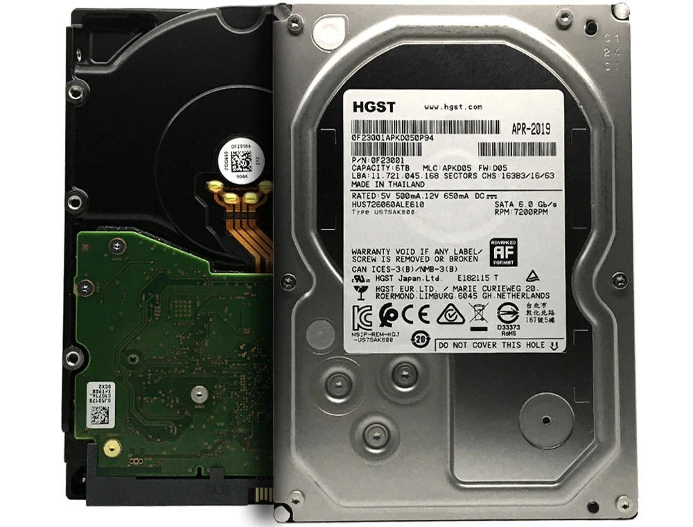 HGST Internal Hard Disk Drives 6 TB Storage Capacity for sale | eBay