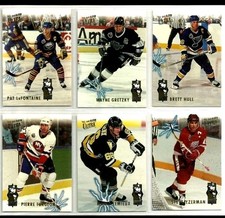 1993-94 FLEER ULTRA SCORING KINGS COMPLETE 6 HOCKEY CARD INSERT SET LOT