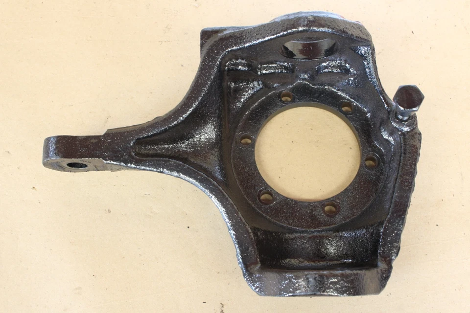 Dodge W200 1972-1974 delantero 4x4 dirección delantera derecha nudillo R C36519 freno de tambor Foto 3 de 4