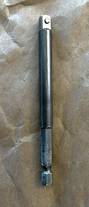 Irwin pin lock /1/4” Square Hex Power Drive Extension/Overall Length 4” Pin Lock