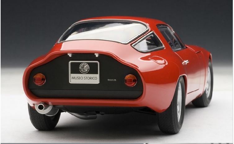 1:18 autoart ALFA ROMEO TZ 1963 Zagato diecast model car Red 1:18 autoart ALFA ROMEO TZ 1963 Zagato diecast model car Red