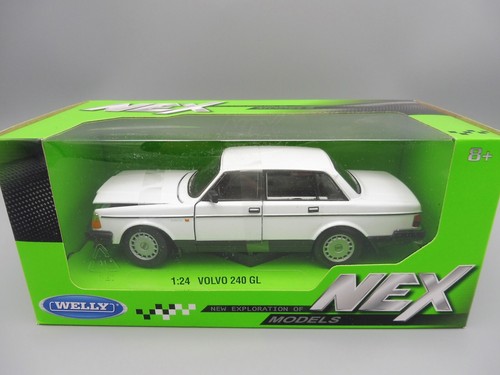 VOLVO 240 GL Limousine weiß 1/24 WELLY 24102W Sedan 244 NEX MODELS - Bild 2 von 12