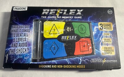 Reflex The Shocking Memory Game With 3 Game Modes Paladone