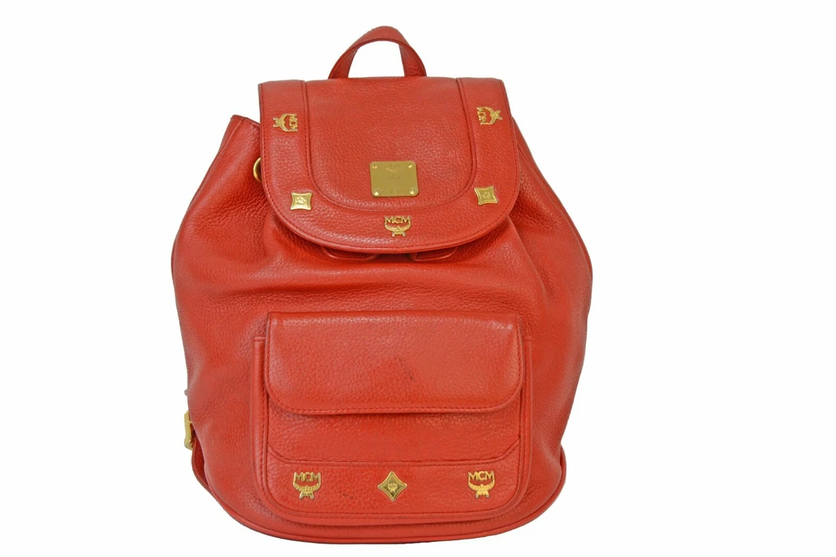 MCM Munchen M1976 Leather Backpack / Tas MCM Ransel