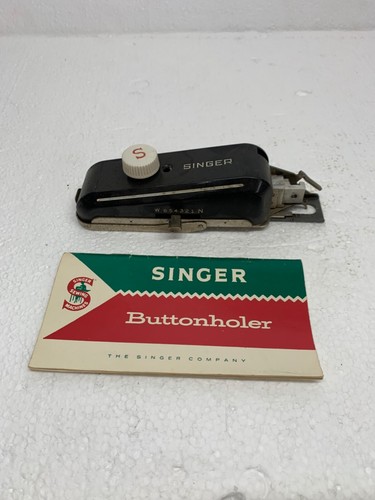 Vintage 1950's Singer Sewing Machine Buttonhole Attachment No. 160506
