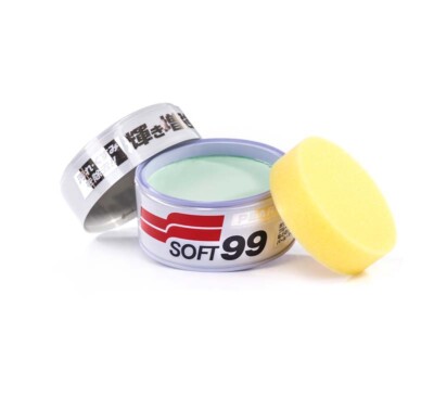Soft99 Pearl & Metallic Soft Paste Wax esp for metallic or pearlescent White320g