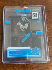 2022 Donruss Clearly Matt Corral Rated Rookie Base Acetate Carolina Panthers #54