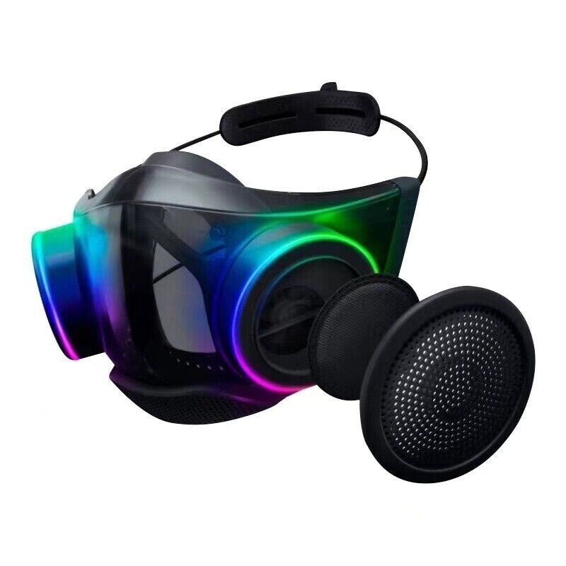 RAZER ZEPHYR Air Purifier Face Mask Transparent RGB Wearable Air ...
