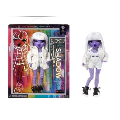 035051583066 Rainbow High Shadow High S23 Fashion Doll- Dia Mante (Purple) MGA