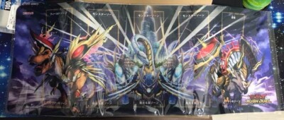 Yugioh Rush Duel Great Imperial Dinocarriage Dynarmix Playmat 777 Treasure 2021