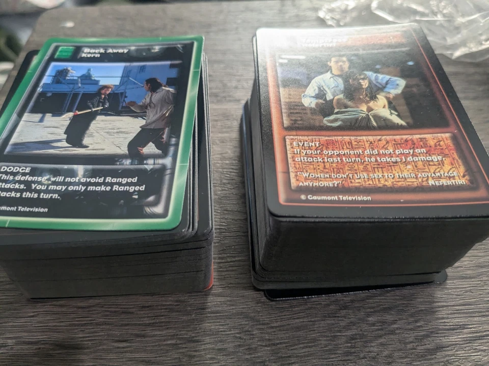 Highlander The Card Game. 1 Set Of Type 1 Watchers Chronicles.  - Image 3 of 3