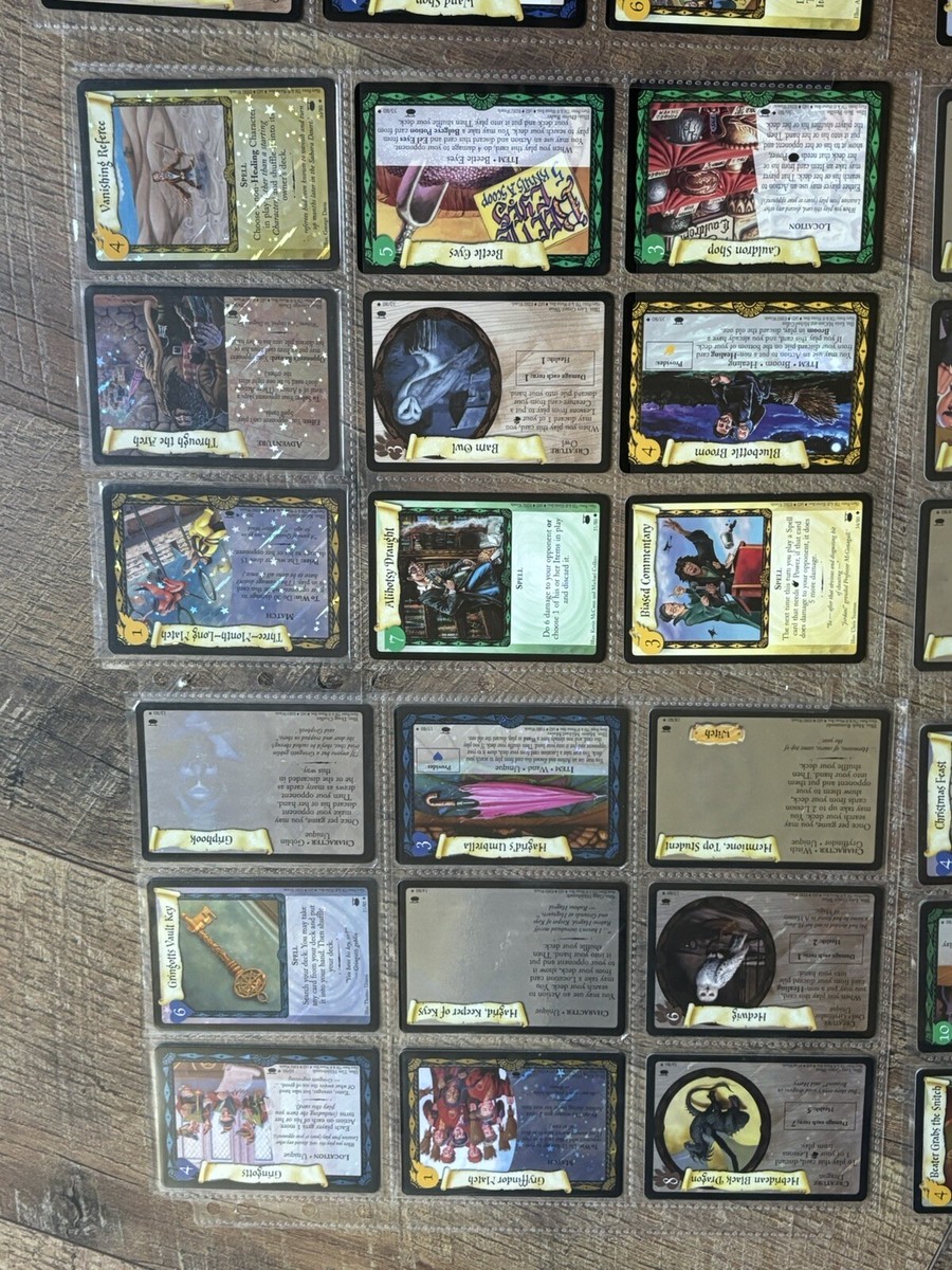 ハリー・ポッター Harry Potter TCG Complete Collection. All 5 Sets 496/496. | eBay