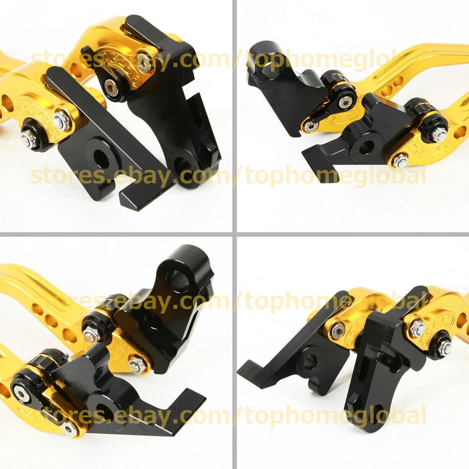 Palancas de freno de embrague corto para HONDA GROM 125 / CBR300R 2014-2020 dorado CNC 2019 Foto 2 de 4