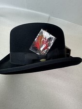Scala Men's Wool Felt Snap-Brim Fedora Hat Size: XL