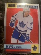 Auston Matthews  Retro O Pee Chee Hockey Platinum Premier  #r-21