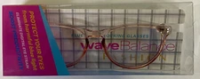 Wavebalance - Blue Light Blocking/Reducing Computer/Device Glasses Fashion Blush