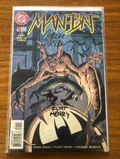Man-Bat Vol.2 # 1 - Signed by Chuck Dixon, Flint Henry - 1996