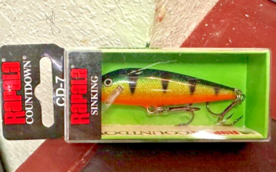 Rapala Fishing Lure, New, Original Rapala, Perch CD07 P