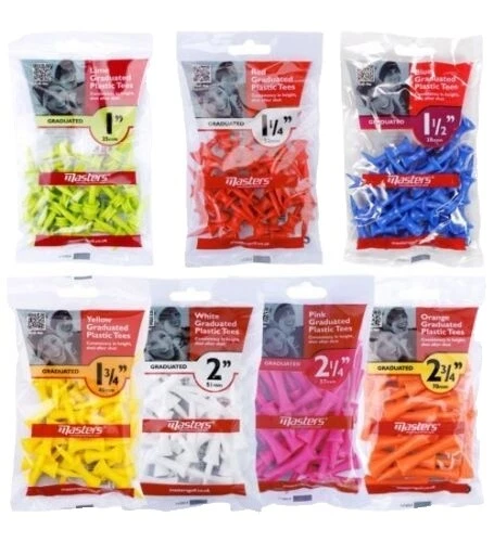Plastic Masters Golf Tees