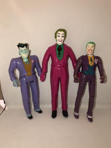 Set Modellini Joker vintage - 3 Figure - DC Comics Batman Series - Foto 13 di 13