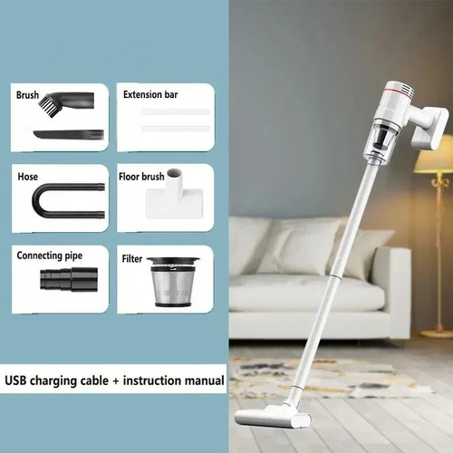 95000Pa Wireless Handheld Vacuum Cleaner Car Use Large Suction and Cordless New - Picture 8 of 24