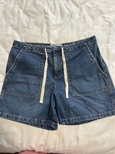 Women's Old Navy Blue Jean Vintage Jeans Shorts Size 8