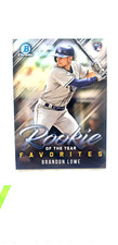 2019  Bowman Chrome ROY Favorites - Brandon Lowe Nice RC  # ROYF 13 - NRMNT/MINT